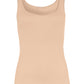 The Cotton Seamless-Tank Top By HANRO in Beige