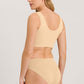 The Touch Feeling-Croptop Padded By Hanro in Beige