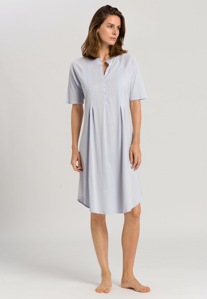 Cotton Deluxe-Short Sleeve Nightdress 100Cm