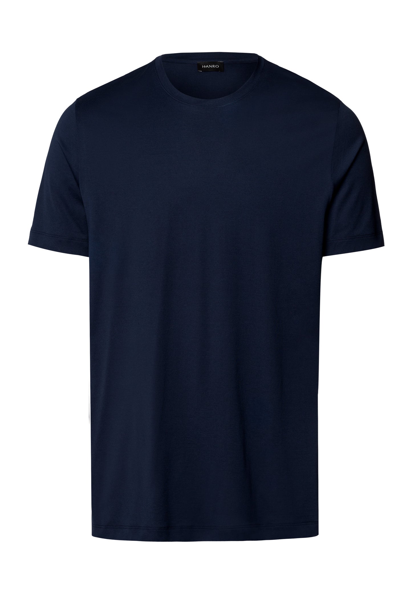 The Night & Day-Short Sleeve Shirt By Hanro in Deep Navy