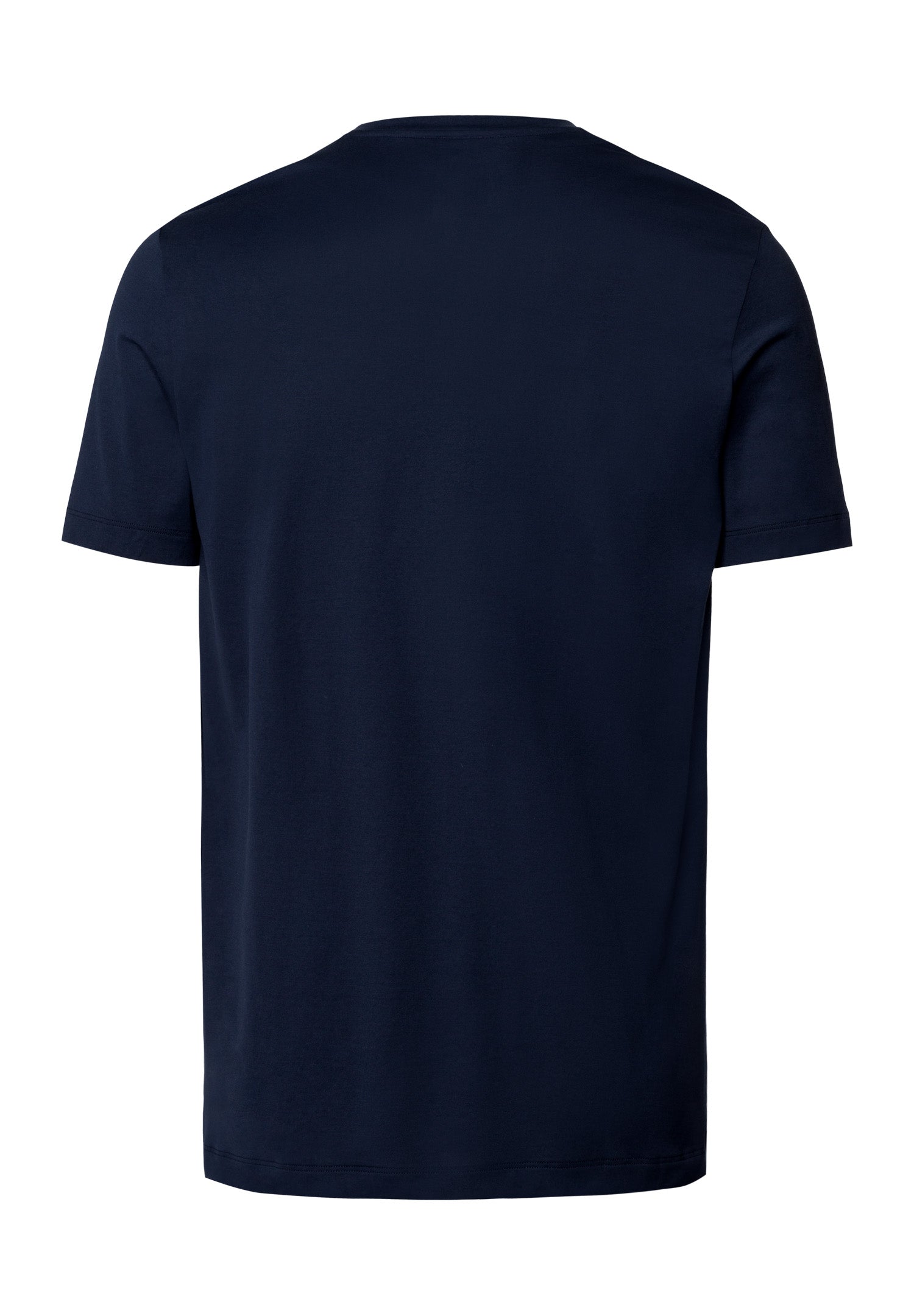The Night & Day-Short Sleeve Shirt By Hanro in Deep Navy