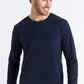 HANRO Deep Navy Living Shirts Long Sleeve Shirt