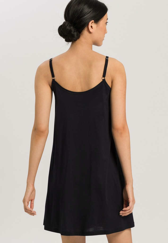 Black spaghetti outlet strap nightgown