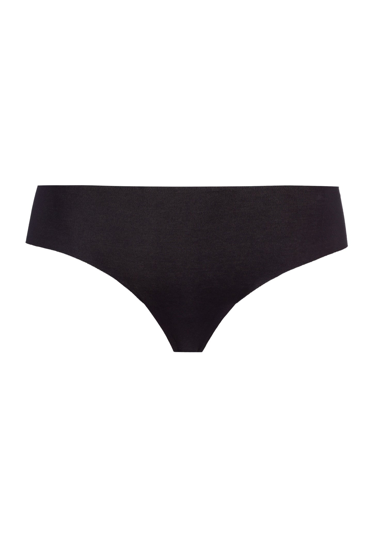 HANRO Black Invisible Cotton Brazilian Cut Pant