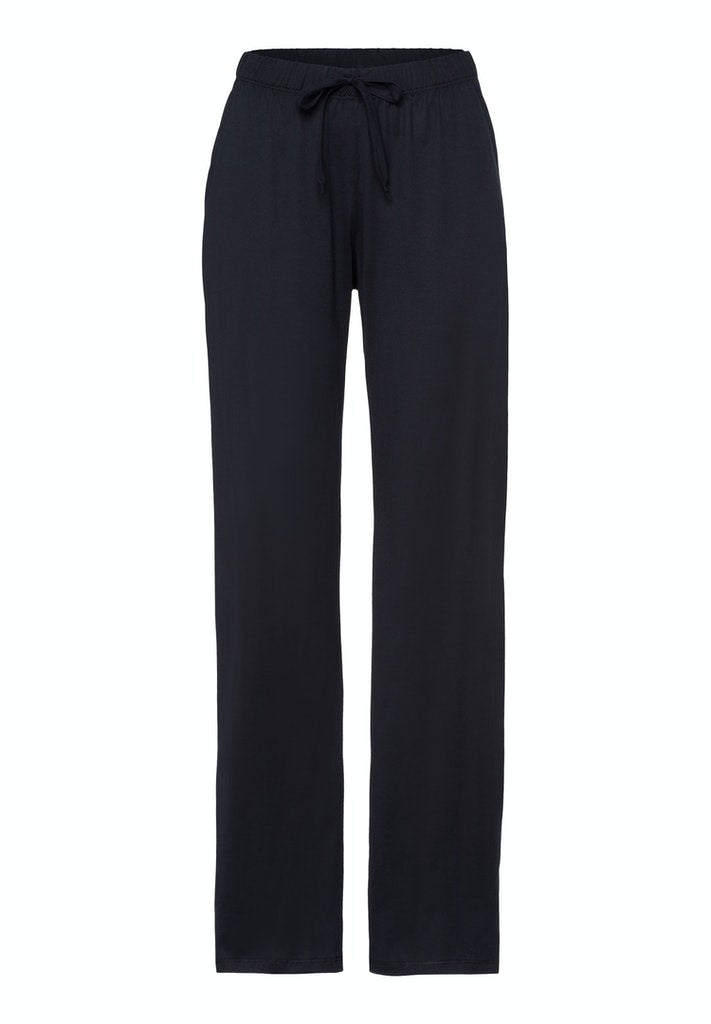 Womens Cotton Deluxe Pants in black | HANRO
