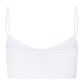 HANRO Womens Touch Feeling Crop Top in white