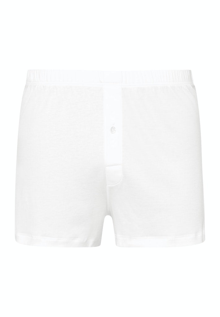 HANRO Mens Sea Island Cotton Boxers in white