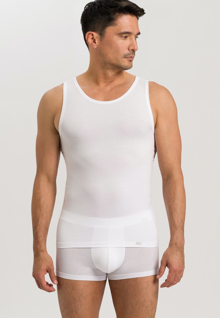 Mens Tank Top in white | HANRO