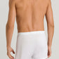 HANRO White Cotton Sporty Boxer with Fly