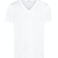 HANRO Mens Cotton Sporty V-Neck in white