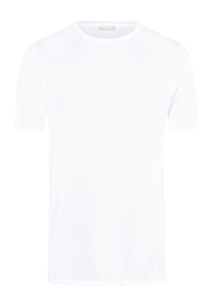 HANRO Cotton Sporty Short Sleeve Shirt