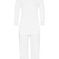HANRO White Moments 3/4 Sleeve Pyjamas