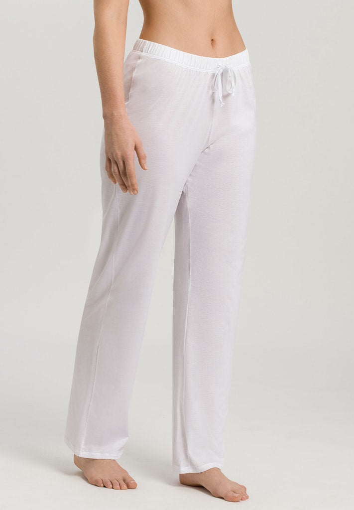 Womens Cotton Deluxe Pants in white | HANRO