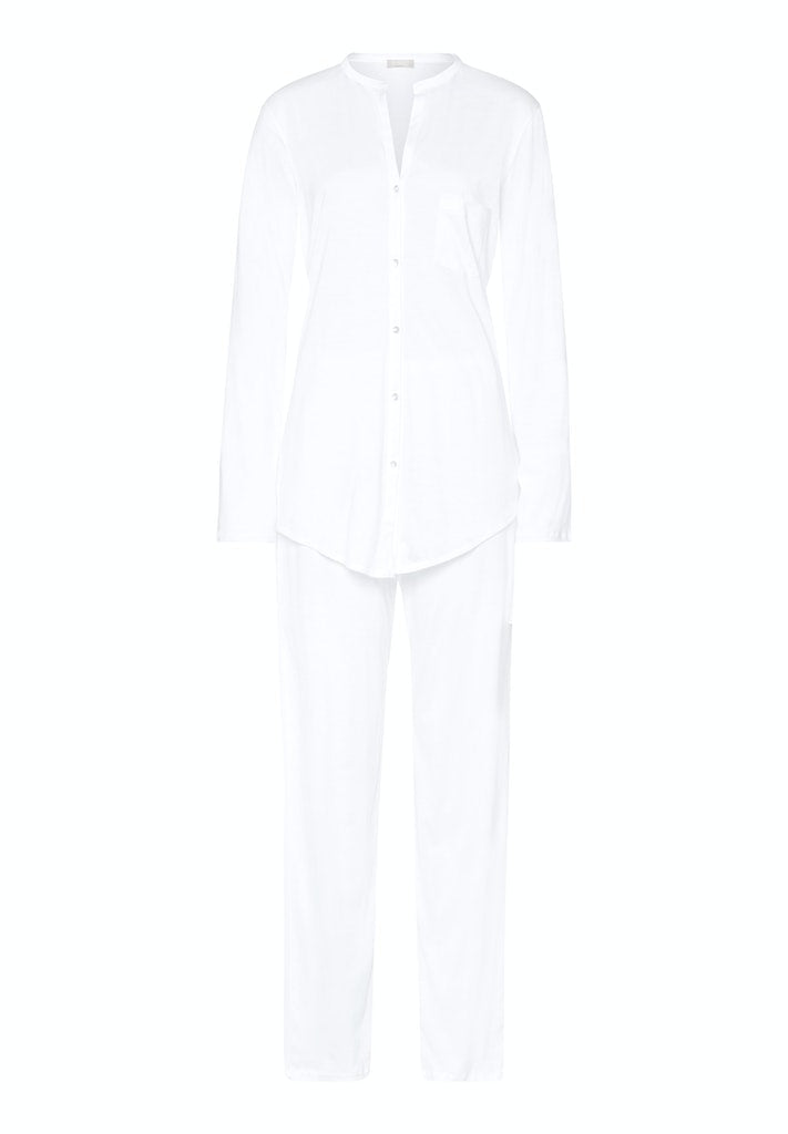Cotton Deluxe Long Sleeve Pyjama | HANRO