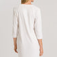 HANRO Off White Pure Essence 3/4 Sleeve Nightdress