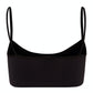 HANRO Womens Touch Feeling Crop Top in black