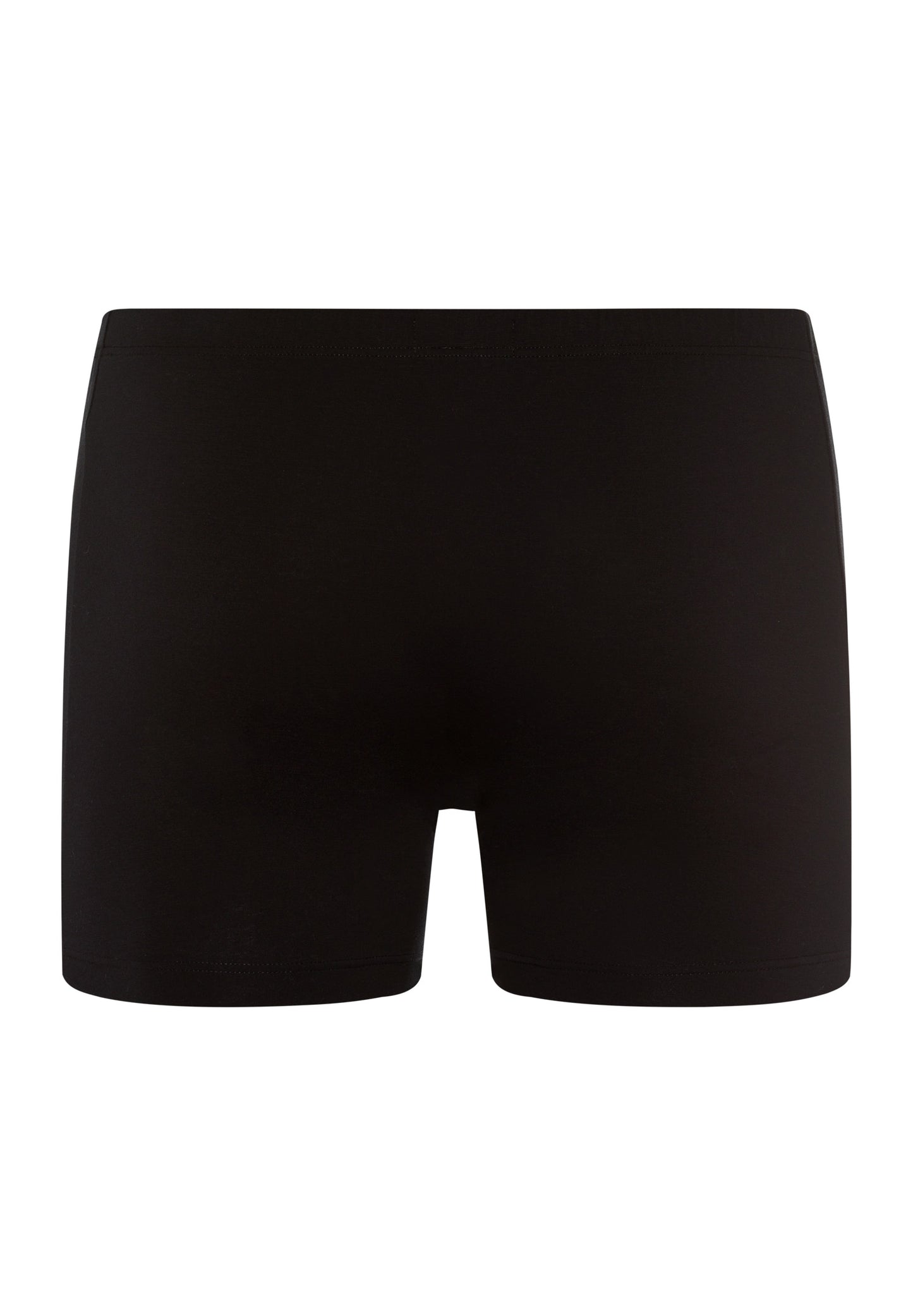 HANRO Black Cotton Sensation brief with buttoned fly