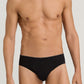 HANRO Black Cotton Superior Briefs