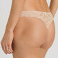 HANRO Womens Moments Thong in beige