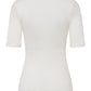 HANRO Cygne Woolen Silk Short Sleeve Shirt